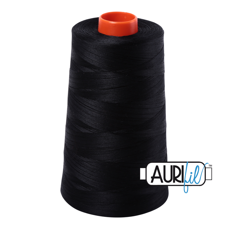 Aurifil Thread 50/2 5900m Black 2692
