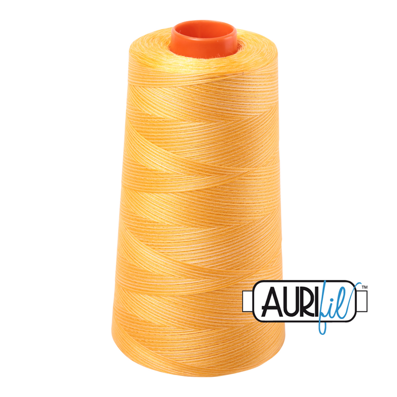 Aurifil Thread 50/2 5900m Variegated Golden Glow 3920