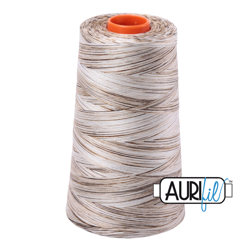 Aurifil Thread 50/2 5900m Variegated Nutty Nougat 4667