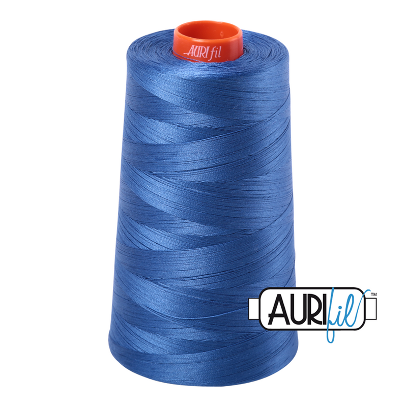 Aurifil Thread 50/2 5900m Peacock Blue 6738