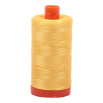 Aurifil Thread 50/2 1300m Pale Yellow 1135