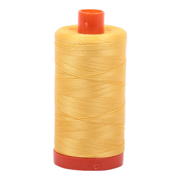 Aurifil Thread 50/2 1300m Pale Yellow 1135