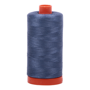 Aurifil Thread 50/2 1300m Dark Grey Blue 1248
