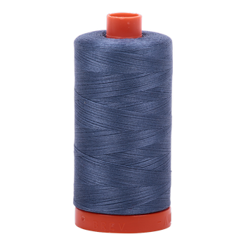 Aurifil Thread 50/2 1300m Dark Grey Blue 1248