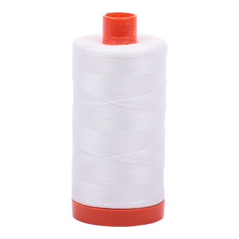 Aurifil Thread 50/2 1300m Natural White 2021