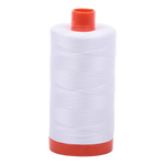 Aurifil Thread 50/2 1300m White 2024