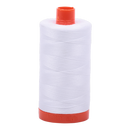 Aurifil Thread 50/2 1300m White 2024