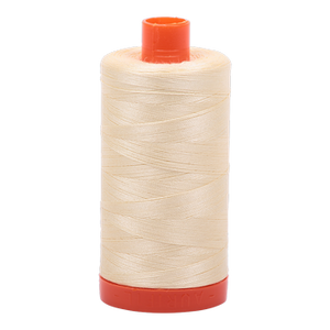 Aurifil Thread 50/2 1300m Lt Lemon 2110