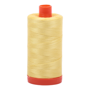 Aurifil Thread 50/2 1300m Lemon 2115