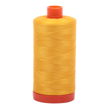 Aurifil Thread 50/2 1300m Yellow 2135