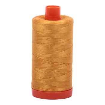 Aurifil Thread 50/2 1300m Orange Mustard 2140