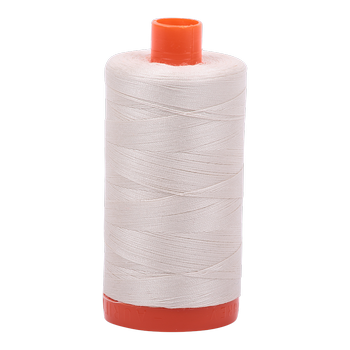 Aurifil Thread 50/2 1300m Silver White 2309