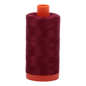 Aurifil Thread 50/2 1300m Dk Carmine Red 2460