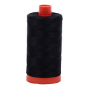 Aurifil Thread 50/2 1300m Black 2692