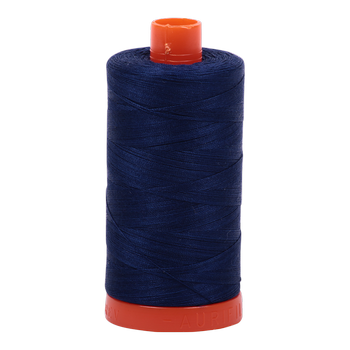 Aurifil Thread 50/2 1300m Dark Navy  2784