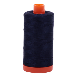 Aurifil Thread 50/2 1300m V Dk Navy 2785