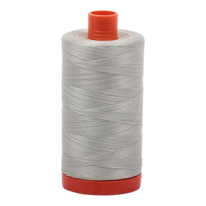 Aurifil Thread 50/2 1300m Lt Grey Green  2843