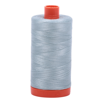 Aurifil Thread 50/2 1300m Bright Grey Blue 2847
