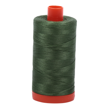 Aurifil Thread 50/2 1300m Vary Dark Grass Green 2890