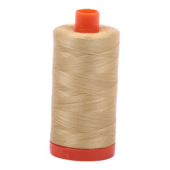 Aurifil Thread 50/2 1300m Very Light  Brass 2915