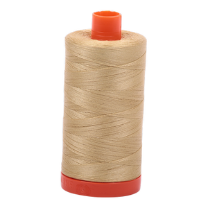 Aurifil Thread 50/2 1300m Very Light  Brass 2915