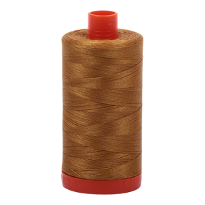 Aurifil Thread 50/2 1300m Brass 2975
