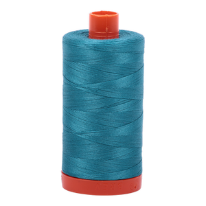 Aurifil Thread 50/2 1300m Dark Turquoise 4182