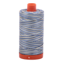 Aurifil Thread 50/2 1300m Varigated Lemon Blueberry 4649