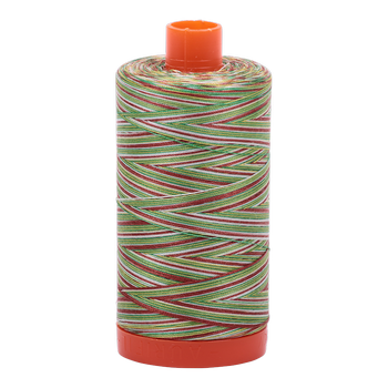 Aurifil Thread 50/2 1300m Varigated Leaves 4650