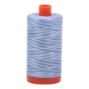 Aurifil Thread 50/2 1300m Varigated Storm at Sea 4655