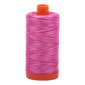 Aurifil Thread 50/2 1300m Varigated Pink Taffy 4660