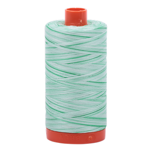 Aurifil Thread 50/2 1300m Varigated Mint Julep 4661