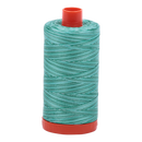 Aurifil Thread 50/2 1300m Varigated Creme de Menthe 4662