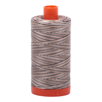 Aurifil Thread 50/2 1300m Varigated Nutty Nougat 4667