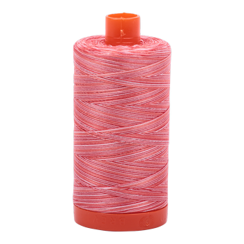 Aurifil Thread 50/2 1300m Varigated Strawberry Parfait 4668