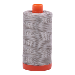 Aurifil Thread 50/2 1300m Varigated Silver Fox 4670