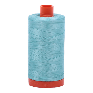 Aurifil Thread 50/2 1300m Light Turquoise 5006