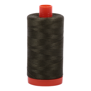 Aurifil Thread 50/2 1300m Dark Green 5012