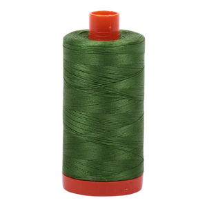 Aurifil Thread 50/2 1300m Dark Grass Green 5018