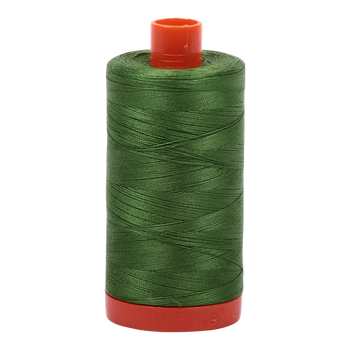 Aurifil Thread 50/2 1300m Dark Grass Green 5018