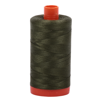 Aurifil Thread 50/2 1300m Medium Green 5023