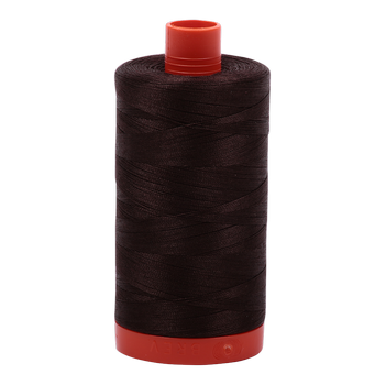 Aurifil Thread 50/2 1300m Dark Brown 5024