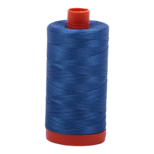 Aurifil Thread 50/2 1300m Peacock Blue 6738