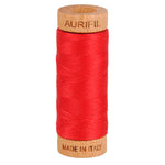 Aurifil Thread 80/2 274m Red 2250