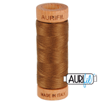 Aurifil Thread 80/2 274m Dark Antique Gold 2372