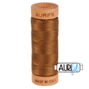 Aurifil Thread 80/2 274m Dark Antique Gold 2372