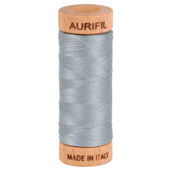 Aurifil Thread 80/2 274m Light Blue Grey 2610