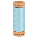 Aurifil Thread 80/2 274m Light Grey Turquoise 2805
