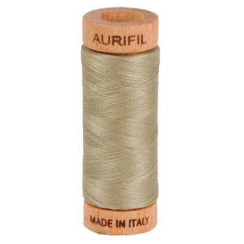 Aurifil Thread 80/2 274m Light Kakhy Green 2900