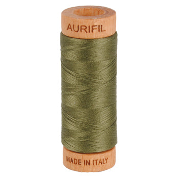 Aurifil Thread 80/2 274m Army Green  2905